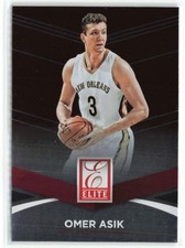 2014-15 Donruss Elite Omer Asik New Orleans Pelicans #56