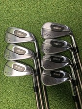 Callaway Rogue ST Pro Iron Set 4-AW 7pc - SteelFiber i110cw Stiff MISSING 8-IRON