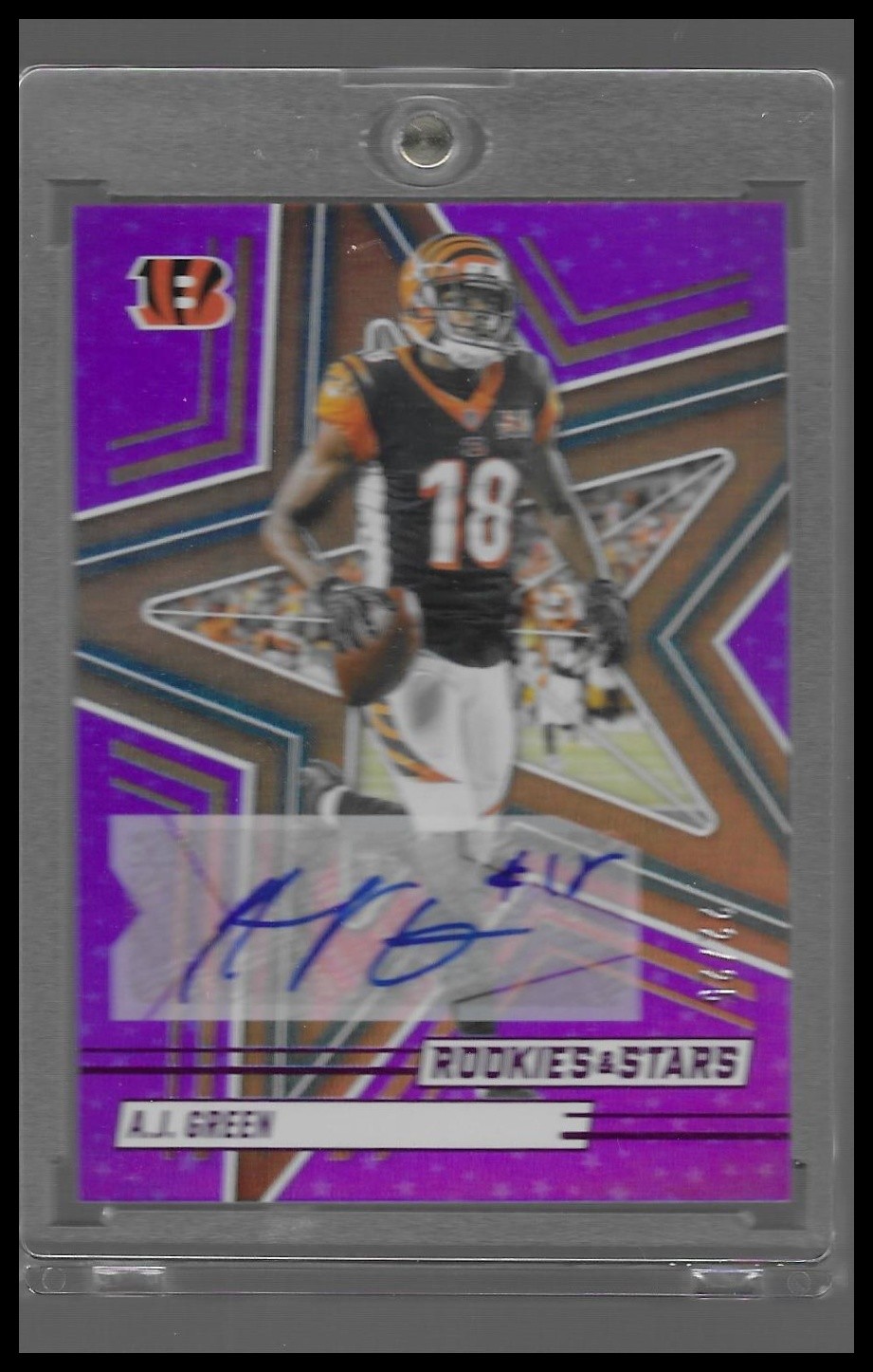 2025 Panini Rookies & Stars #57 A.J. Green Preferred Gold #/25
