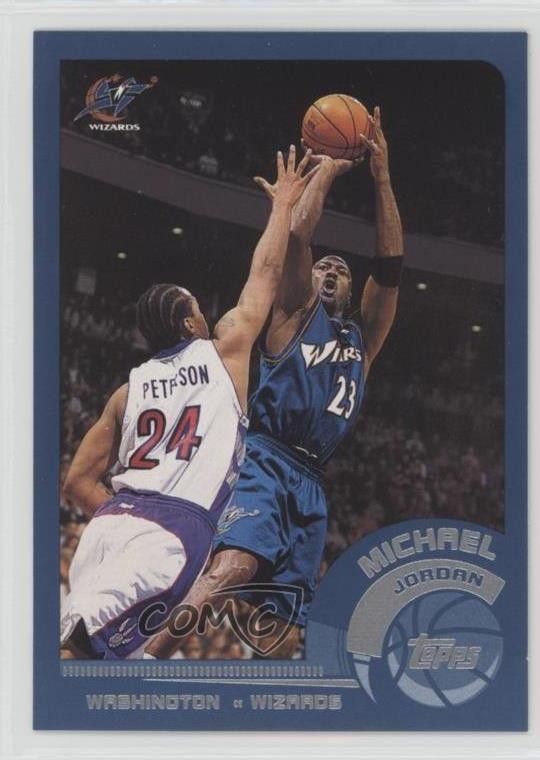 2002-03 Topps Michael Jordan #10 HOF 11yg