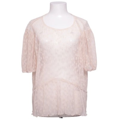 Primark, Top, Größe: 46/48, Beige, Polyester, Blumen, Damen #kxF
