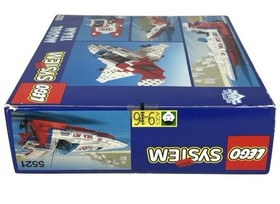Vintage LEGO Model Team Sea Jet 5521 Brand New Open Box Contents Sealed