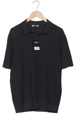 MANGO MAN Poloshirt Herren Polohemd Shirt Polokragen Gr. L Schwarz #2b13mrj
