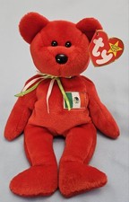 Ty Beanie Babies OSITO Bear with Tag Errors - New Condition