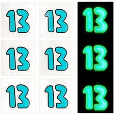 Glow in the Dark Temporary Tattoo Stickers Hand Body Art for Parties Rave