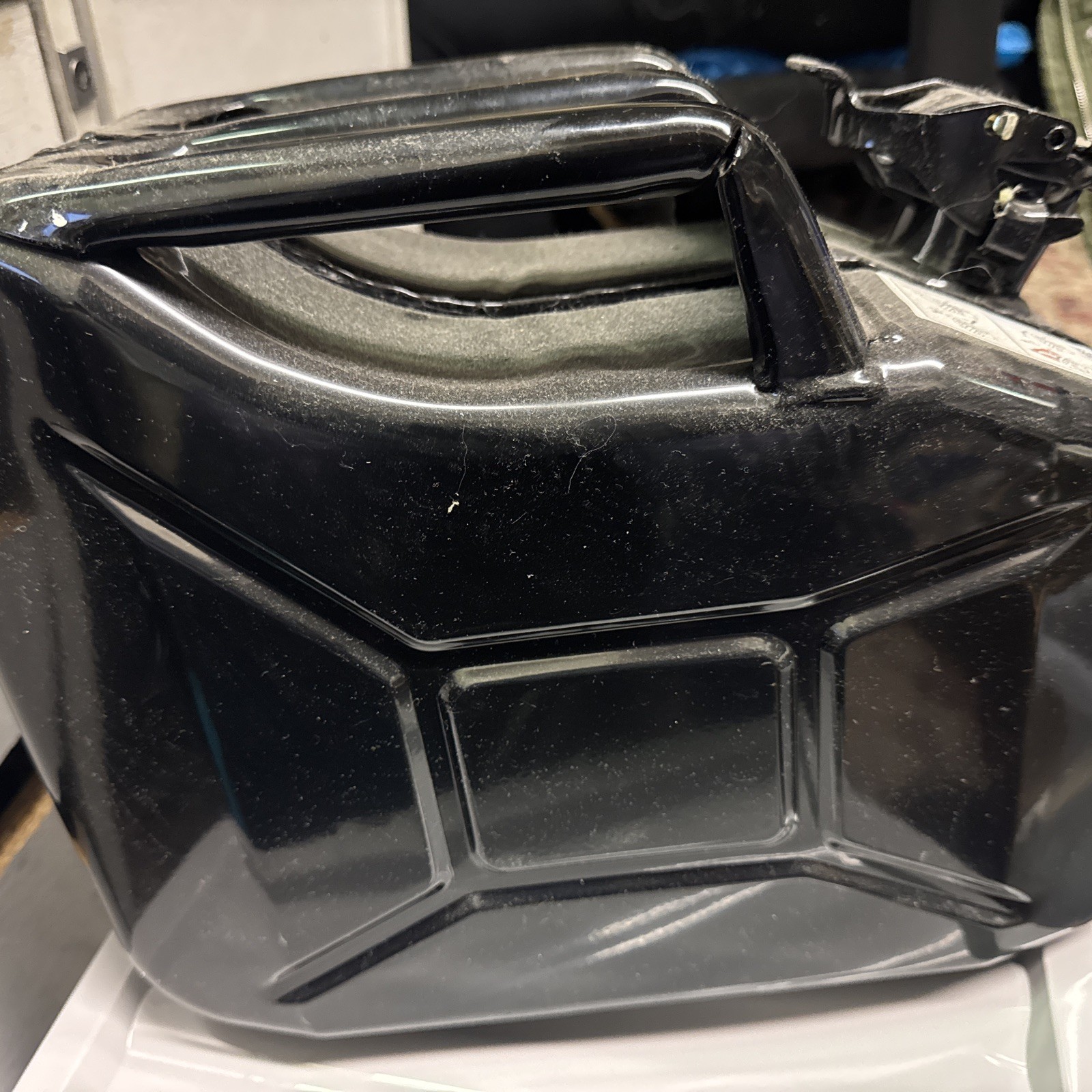 Sealey JC10B Jerry Can 10ltr - Black
