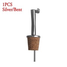 Stainless Steel Liquor Wine Oil Bottle Pourer Stopper Dispenser Tool Pour Spout 