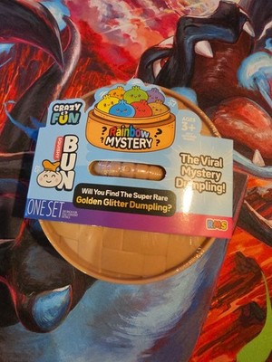 Viral Mystery Dumpling Squishy Bun- Rainbow