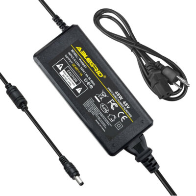 48V AC Adapter for Polycom 1465-43637-001 PSA15A-480P VVX500 VVX410 VVX310 Power