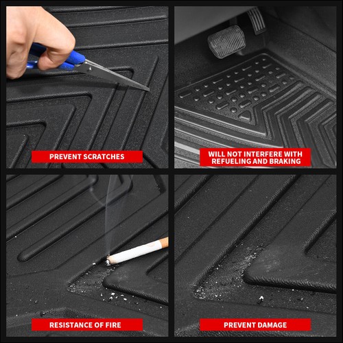 All-Weather Floor Mats For 2021-2025 Chevrolet Suburban 2021-2025 GMC Yukon XL - Bild 4 von 8