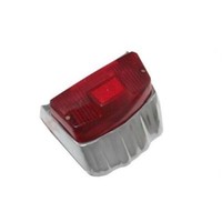Lambretta GP RüCklicht Bremslicht RüCkleuchte Lampe Aluminium Poliert