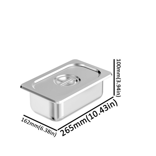 Food Warmer Commercial Electric Bain Marie Stainless Steel Buffet 1500W 5 Pots - Picture 9 of 12