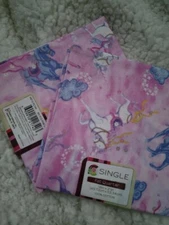100% Cotton Single Fat Quarter-Unicorns X2