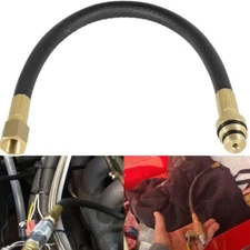 19700 Air Valve Holder 12" Flexible Hose Fit For 14mm 18mm Spark Plug Threads