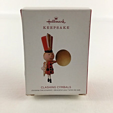 Hallmark Keepsake Christmas Tree Ornament Clashing Cymbals Soldier Band New 2018