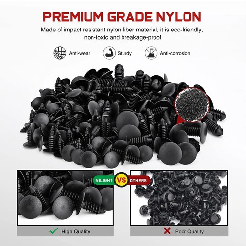 170 PIEZAS Automotriz Árbol de Navidad Clips Surtido Retenedor Sujetador para Honda GM - Imagen 7 de 9