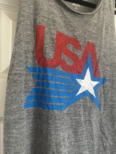 Chaser Free People Womens Large Tank USA NWOT - Picture 2 of 3