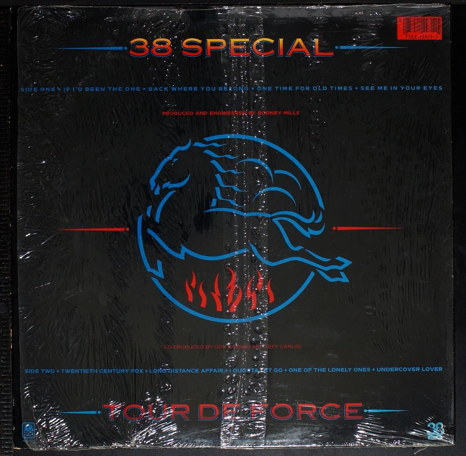 38 Special - Tour De Force - original LP record [NHA1-150] USA - Image 2 of 4