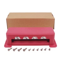  Power Products Systems 2104-BSS PowerBar 600A BusBar W/4 x 3/8"(M10) & Cover