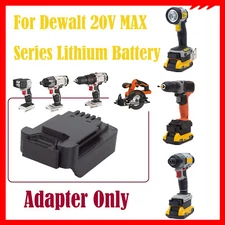 Adapter For Dewalt 20V Battery To For Black & Decker/ For Porter Cable 20V Tools