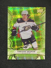 22-23 UD ICE Hockey Green Parallel 44 Trevor Zegras
