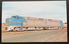 DELAWARE&HUDSON 1205&1216 BALDWIN SHARKNOSE DIESEL LOCOMOTIVE TRAINS 1974 UNUSED