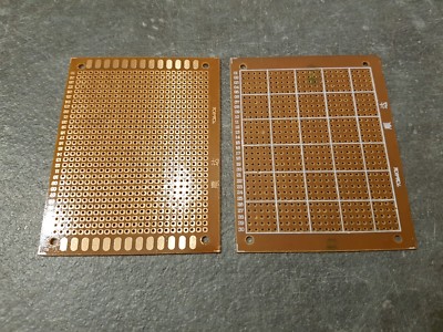 Lot De 5 Plaques D'essais (project Board) Bakélite 90x70 Mm - Pour Prototypes électroniques