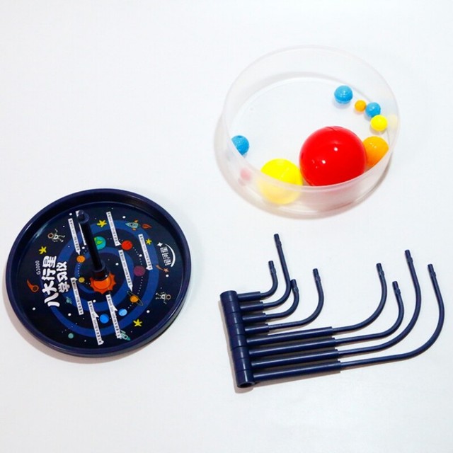 3d 9 Planets Science Solar System Model Kids Assembling Toy Educational Toys