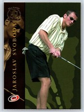 2002-03 Be a Player Signature Series Jaroslav Svoboda Golf Insert #GS-40
