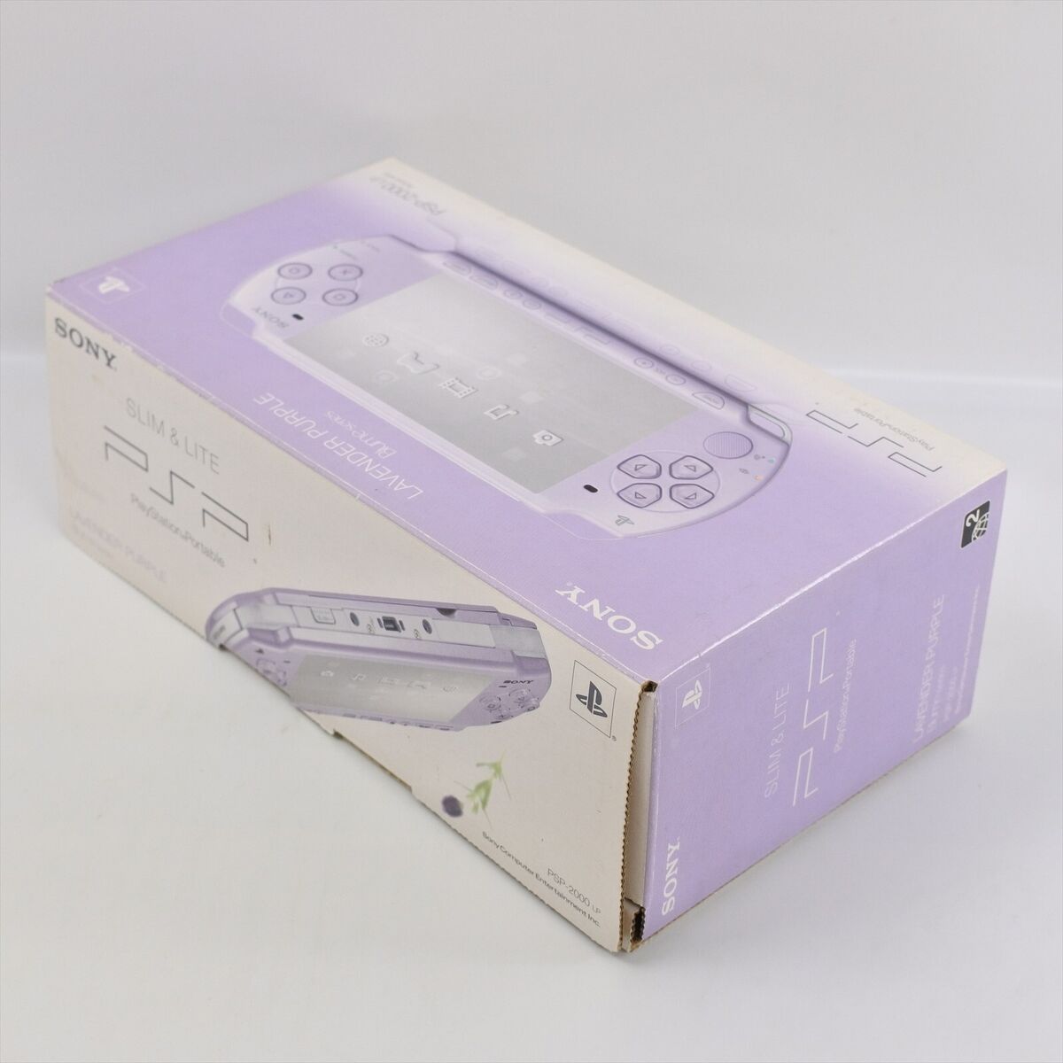 PSP Console PSP-2000 Lavender Purple Boxed PS Portable SONY HJ6027478