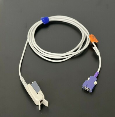 #ad Mindray Datascope Passport 2 OxiMax Spo2 Sensor Adult Clip Same Day Shipping $28.00