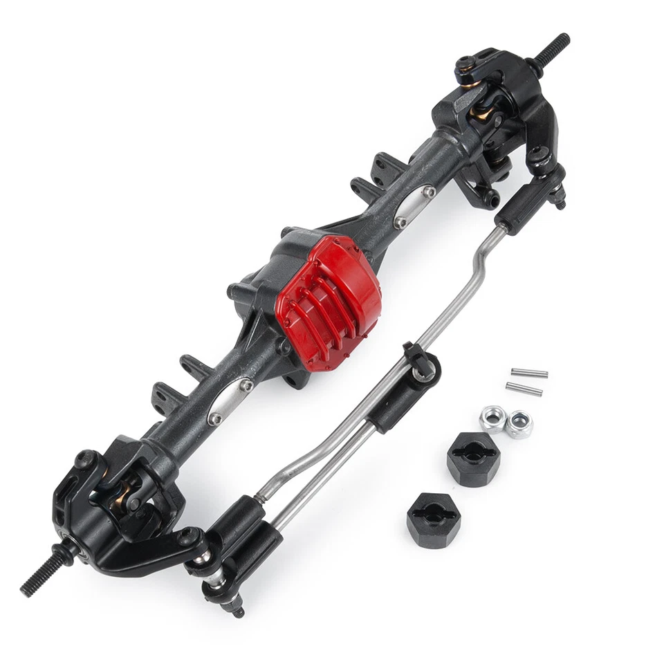 Steel Axle Vorder & Hinter Achse Für 1:10 RC Crawler Axial SCX10 II 90046 90047 - Bild 4 von 4