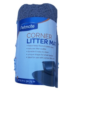 corner litter mat