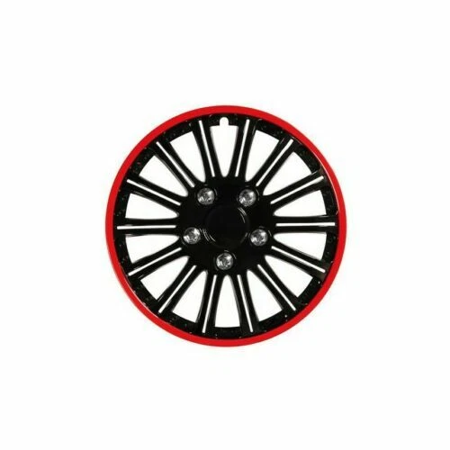 Copricerchi e anelli di centraggio nero diametro 13" per auto