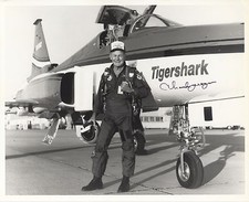 CHUCK YEAGER Autographed Signed Photograph Pic X-1 Muroc NACA Sound Barrier