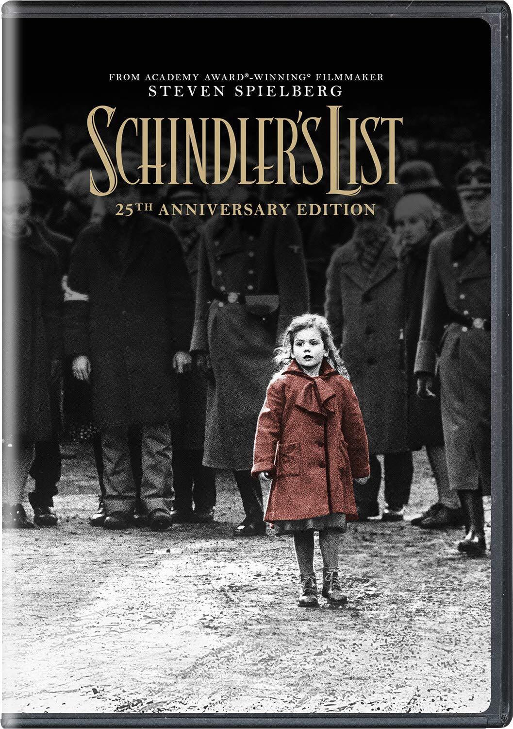 Schindler's List (DVD) Liam Neeson Ben Kingsley Ralph Fiennes Caroline Goodall