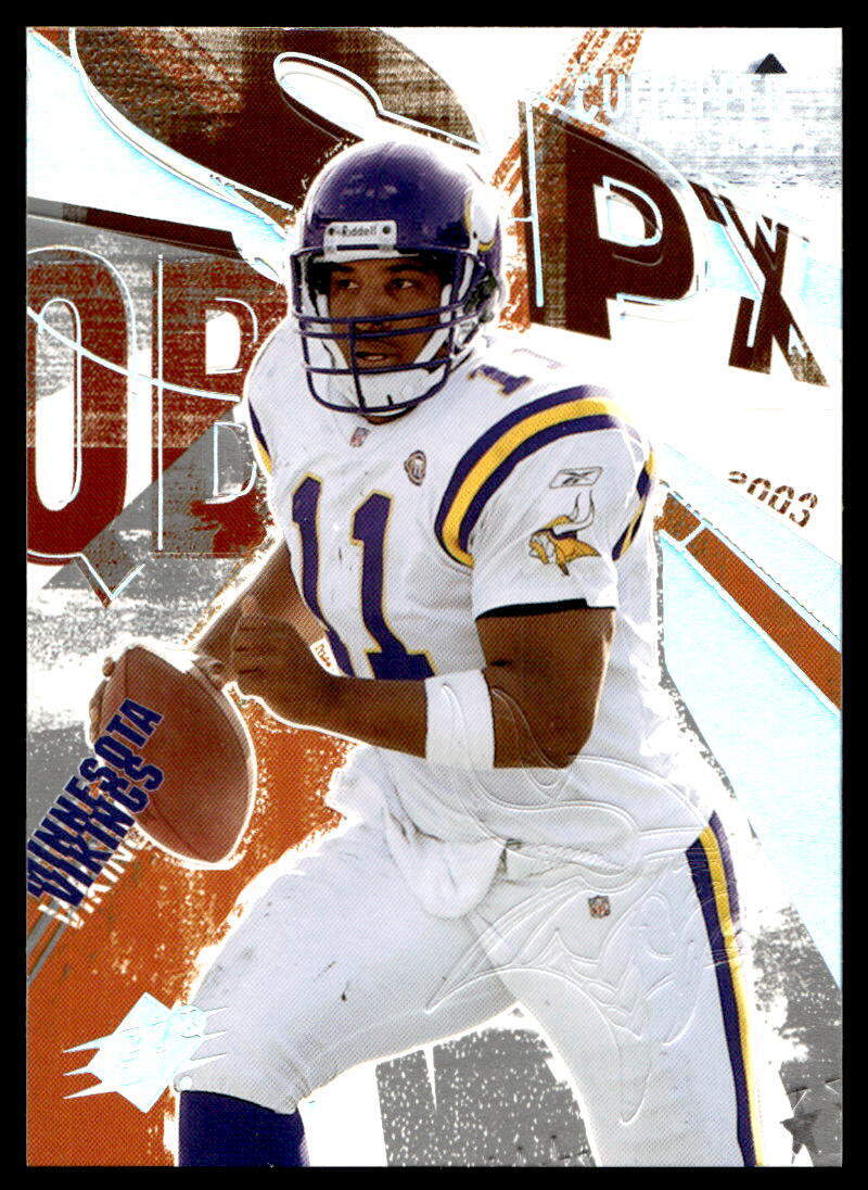 Daunte Culpepper 2003 SPx Spectrum #12 Minnesota Vikings Football Card