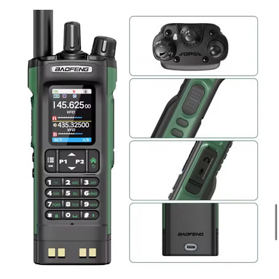 AOFENG DM32 Walkie Talkie DMR GPS Type-C UV32 Ham Two Way Radio