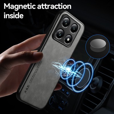 Shockproof Magnetic Leather Case Cover For Xiaomi Redmi Note 13 12 11 9 Pro 12T