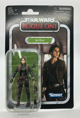 READ* Star Wars Vintage Collection JYN ERSO Rogue One 3.75