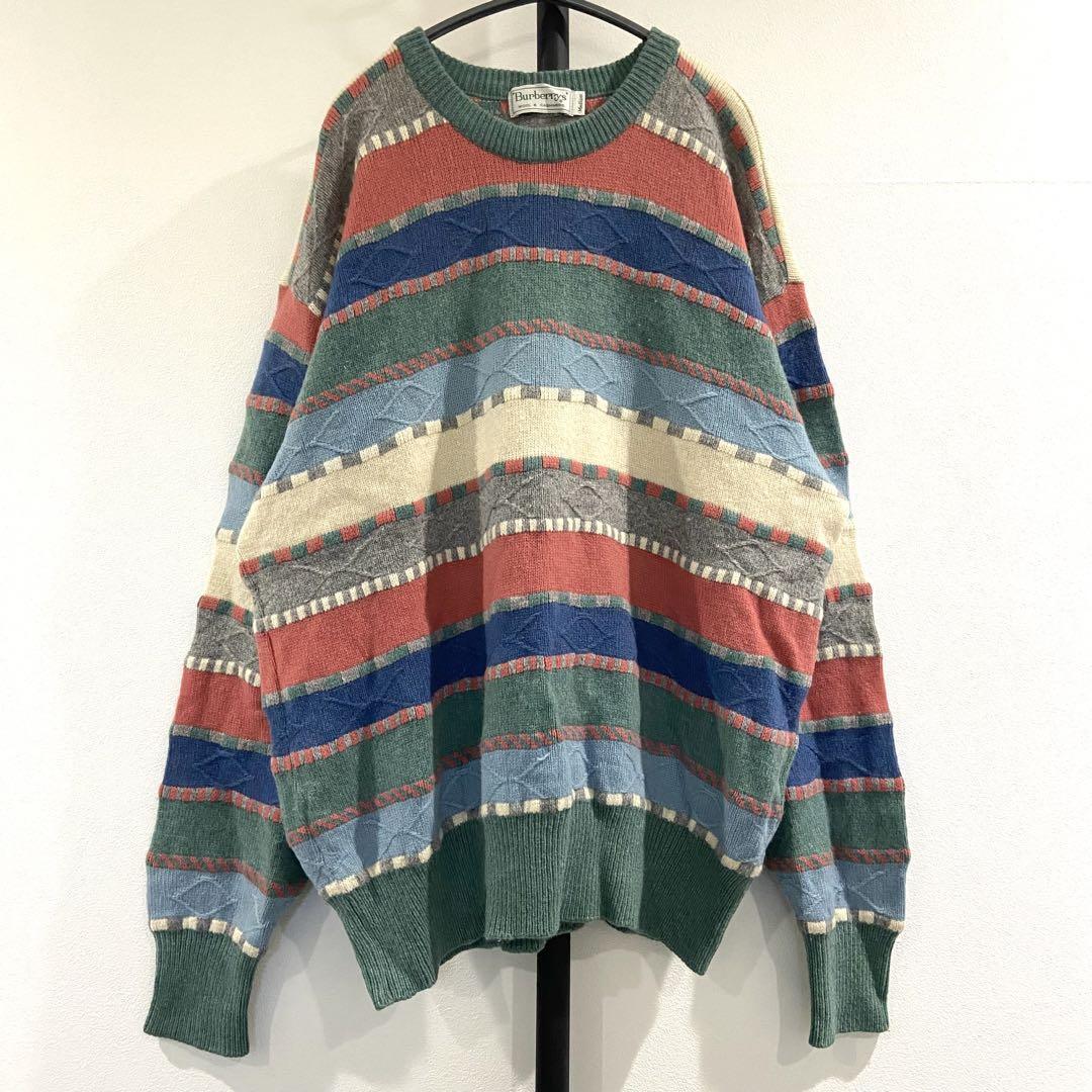 Burberry knit sweater Men's Fashion from Japan