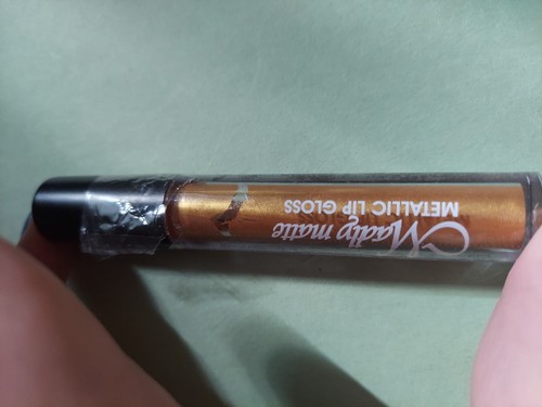 NEW* SOLD OUT KLEANCOLOR "MARIGOLD" MADLY MATTE METALLIC LIPGLOSS - Picture 2 of 6