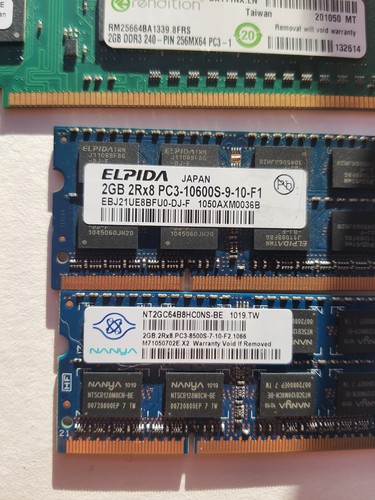PC RAM Set: 4 Stück DDR3 & 4 Stück DDR2D - Bild 4 von 6