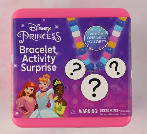 Pulsera Princesa Disney Actividad Sorpresa Caja Ciega Juguete Misterioso Joyería Nuevo - Imagen 1 de 6