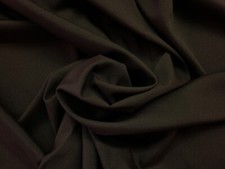 59"/60" Brown 100 Polyester POPLIN Fabric - By the Yard