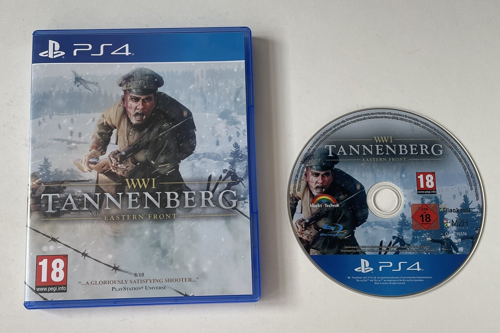 WWI Tannenberg Eastern Front Sony PlayStation 4 PS4 Boxed PAL
