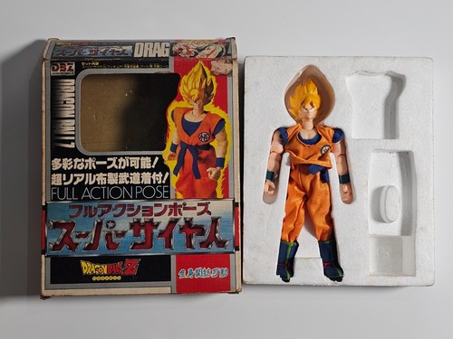 Bandai Dragon Ball Z Full Action Pose Super Saiyan Son Gokou Goku Action Figure - Picture 8 of 16