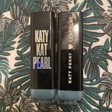 LOT X2 SEALED Covergirl Katy Perry Katy Kat Pearl Lipstick Blue-tiful Kitty KP14