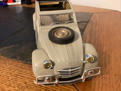SOLIDO ソリド シトロエン 2CV 1966年 1/18 Citroen 2CV 1966 French Soft top Convertible Rolling Roof