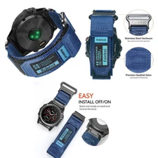 For Garmin Watch Fenix 6/6X/6XPro/7/7X/5//5s Wristband Quick Fit Band Strap Belt